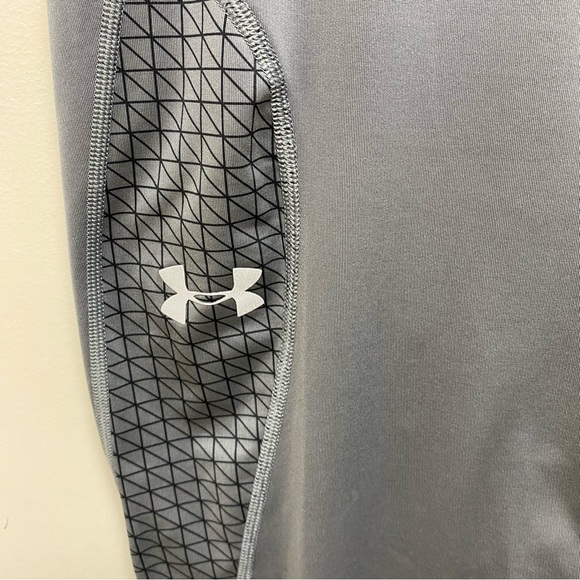 Under Armour ColdGear Infrared Women’s Compression Leggings Gray Large - Picture 3 of 10